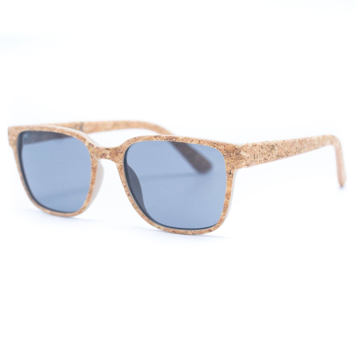 Cork Rimmed UV Protective Sunglasses -grey lenses from Texas Cork Company