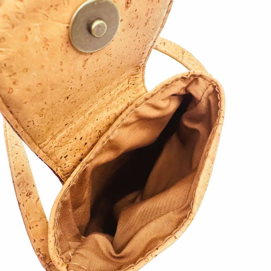 Inside view of Myrtle Cell Phone Bag
