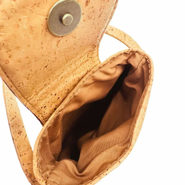 Inside view of Myrtle Cell Phone Bag