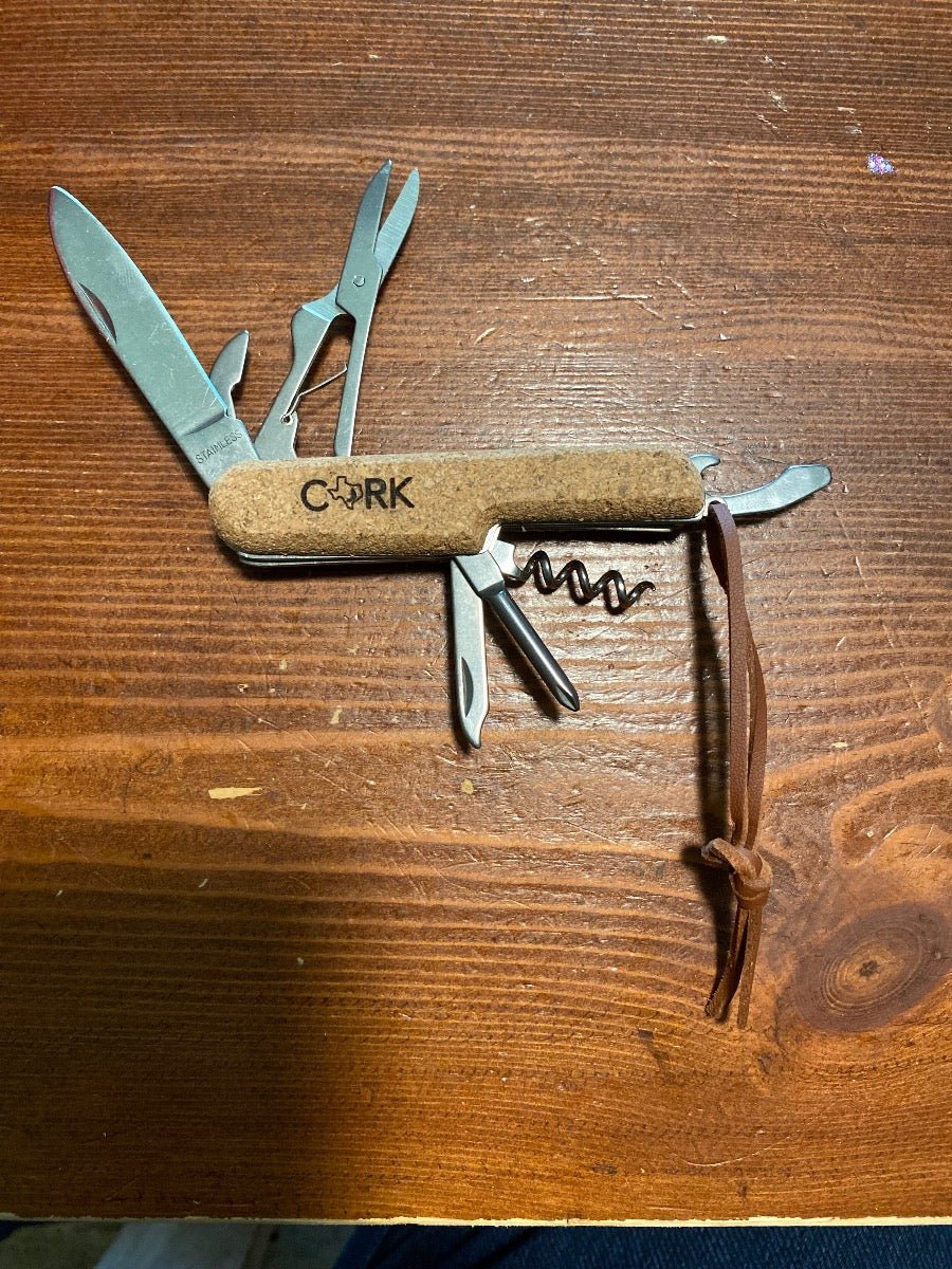 Multi-Tool Cork Utility Knife -L-890 - Texas Cork Company