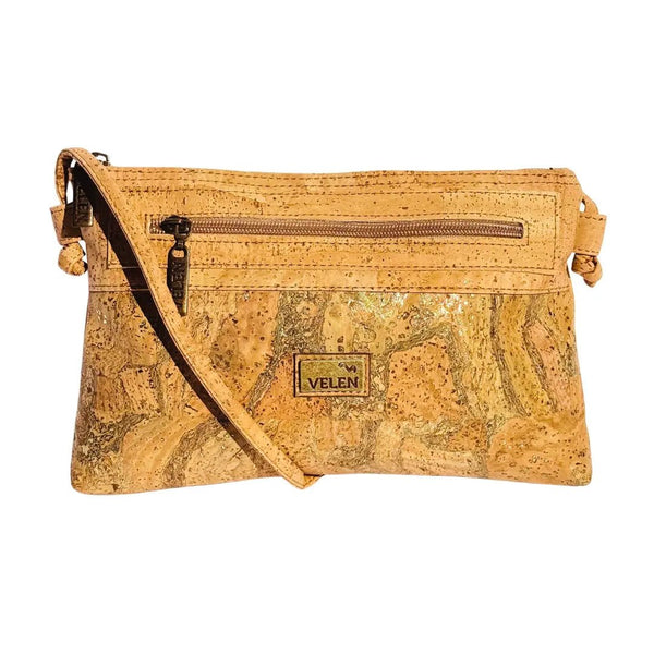 Phoenix Modern Mala - Cork Crossbody Bag front in Bright