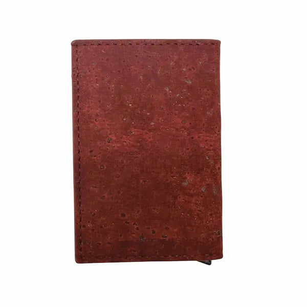 Las Vegas Pop-Out wallet back. Pop-out button is at the bottom right.