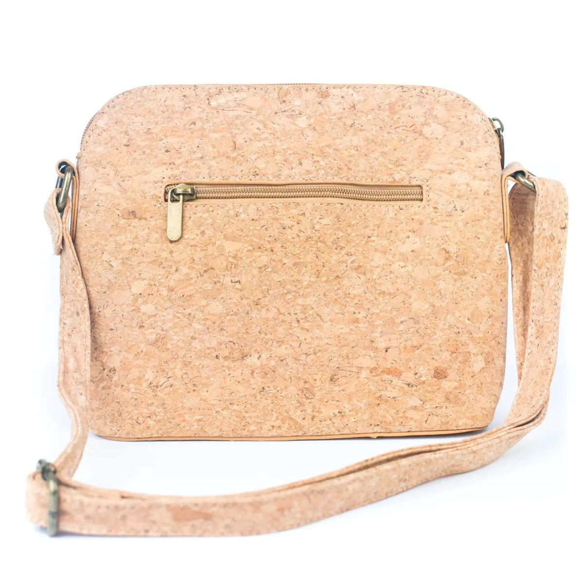 Portland Cork Crossbody back zip pocket