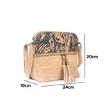 Portland Cork Crossbody dimensions