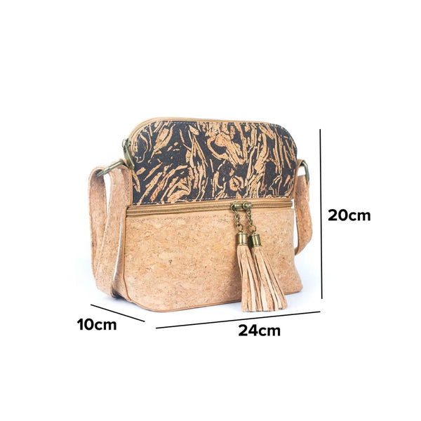 Portland Cork Crossbody dimensions