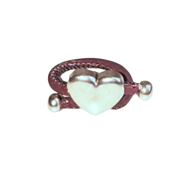Charming Heart Cork Ring | Adjustable