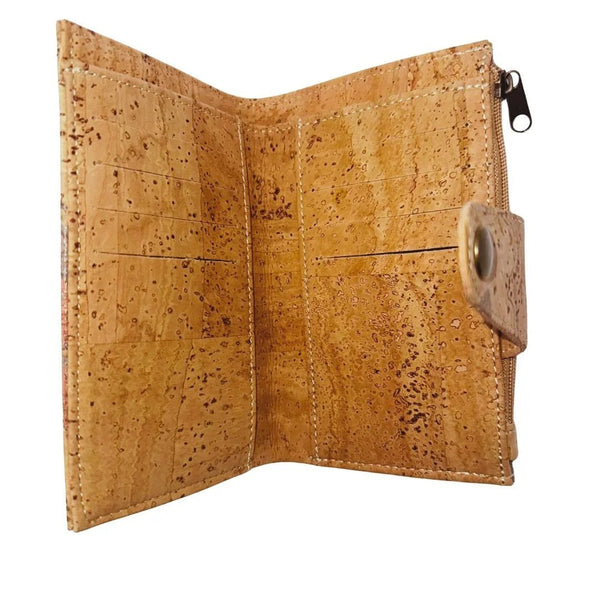 Inside view of women's Sierra Snap wallet