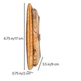 Dimensions of Seattle Slim Card Wallet