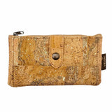 Front of Seattle Slim Woman's Cork Wallet in Bright