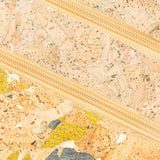 Closeup of the Summerville Cork Crossbody bag on a white background.