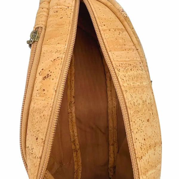 Topeka Cork Sling Belt Bag inside