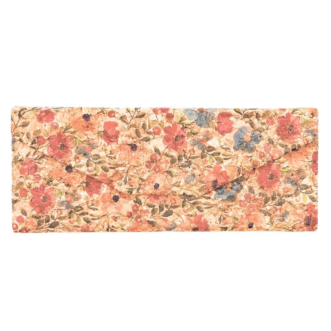 Front of wildflowers glasses case
