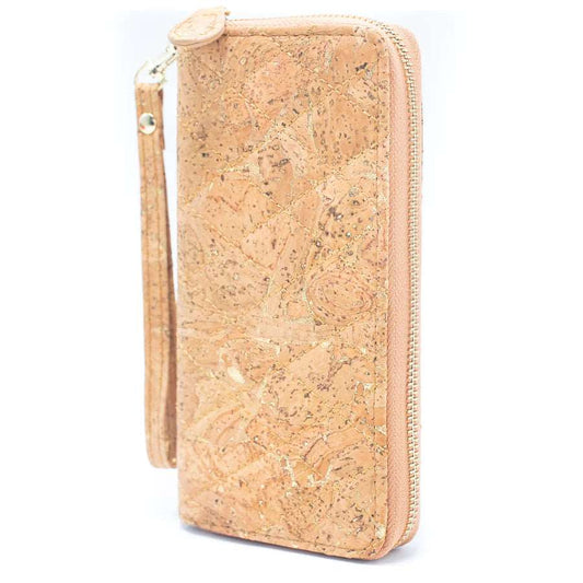 Molten Gold Quilted Wristlet Wallet -BAG-2204-A - Texas Cork Company