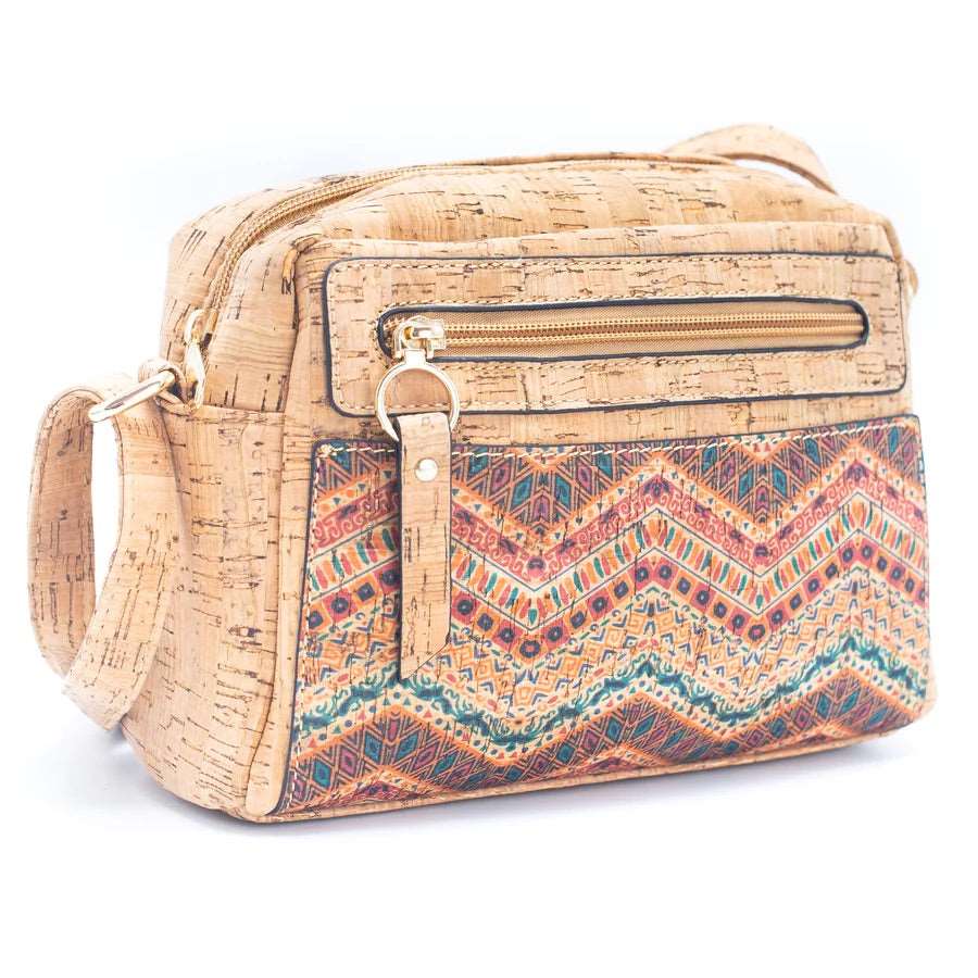 Natural Cork Crossbody Bag