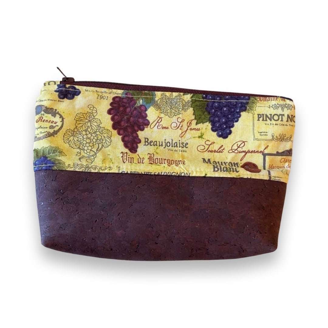 Snack Bag -SNAK-001-WineBrown - Texas Cork Company