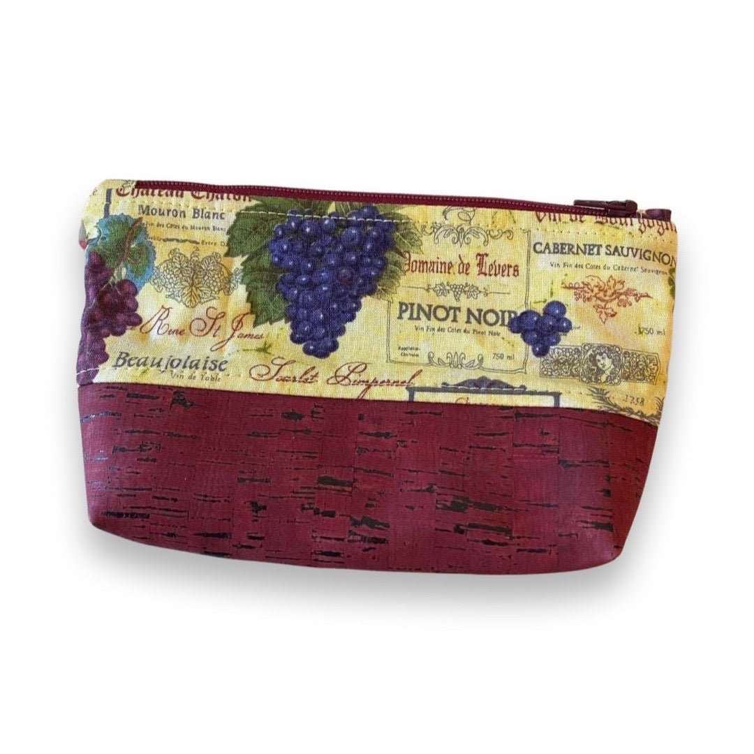 Snack Bag -SNAK-001-WineMaroon - Texas Cork Company