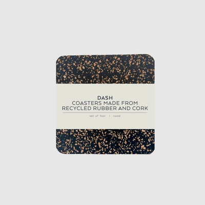 Dash Cork Coasters - Square